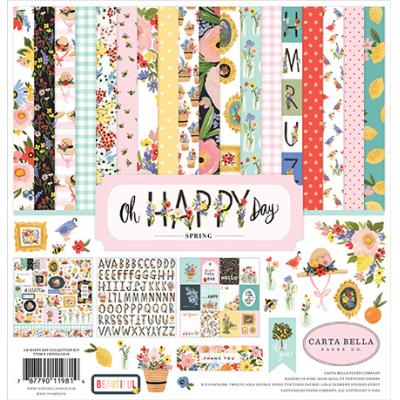 Carta Bella Oh Happy Day Designpapier - Collection Kit
